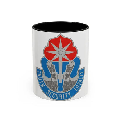 470 Military Intelligence Brigade (U.S. Army) Accent Coffee Mug 11oz Black - Go Mug Yourself
