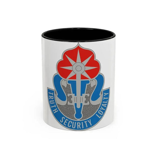 470 Military Intelligence Brigade (U.S. Army) Accent Coffee Mug 11oz Black - Go Mug Yourself
