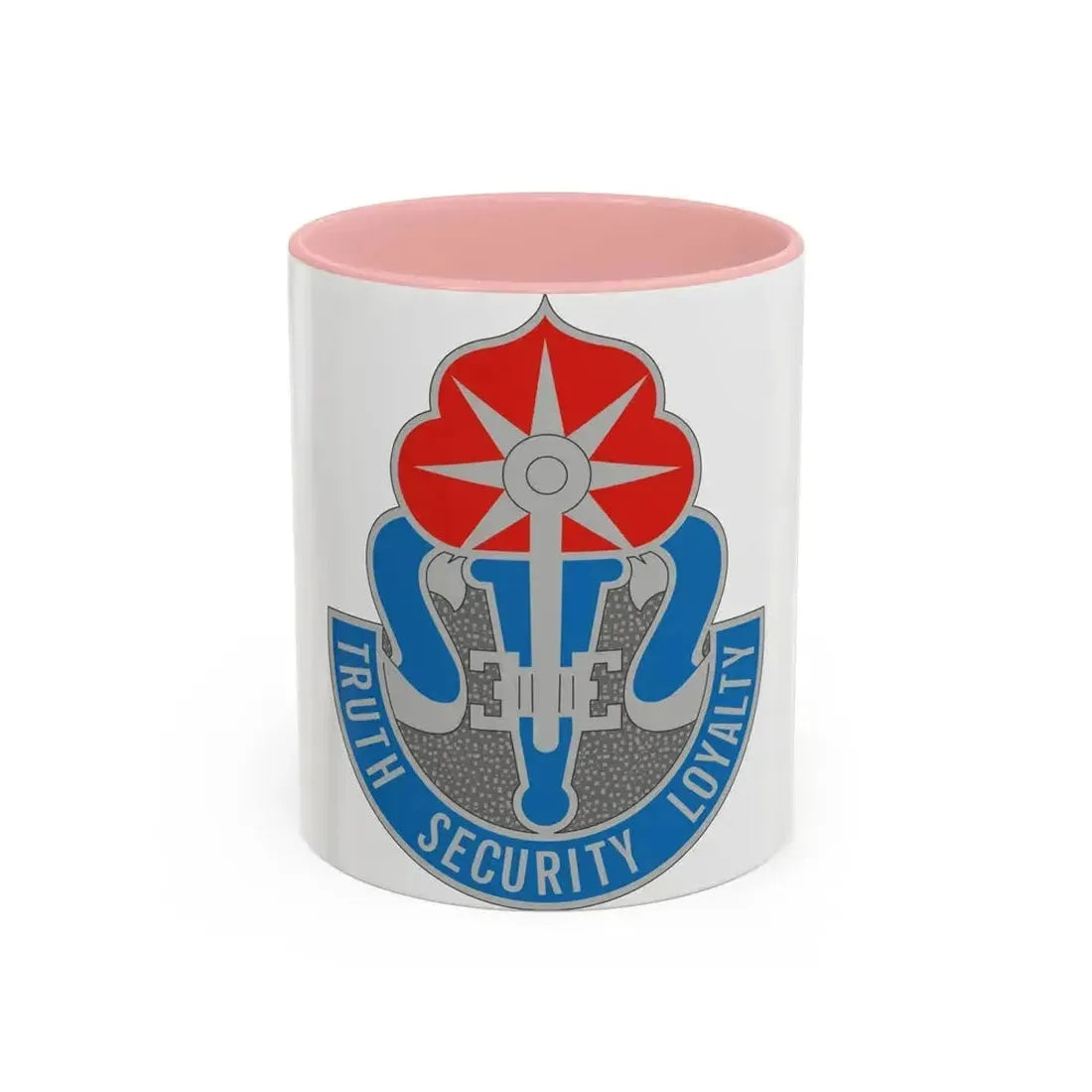 470 Military Intelligence Brigade (U.S. Army) Accent Coffee Mug 11oz Pink - Go Mug Yourself