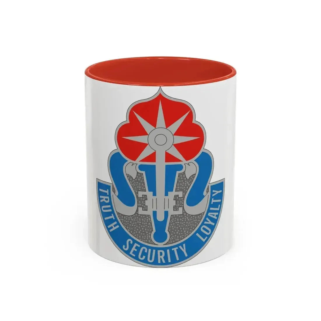 470 Military Intelligence Brigade (U.S. Army) Accent Coffee Mug 11oz Red - Go Mug Yourself