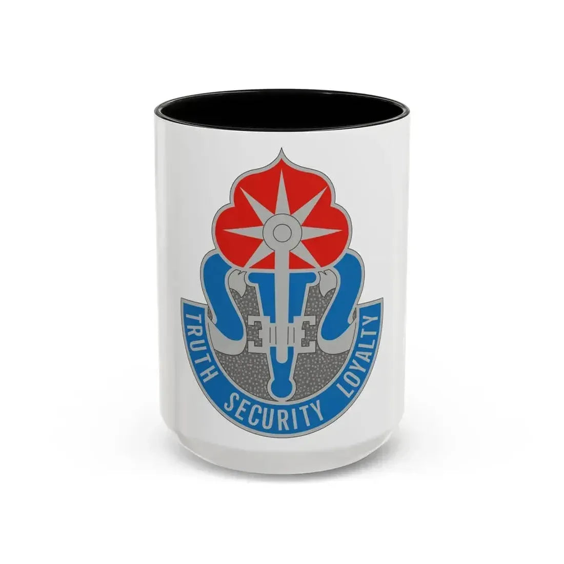 470 Military Intelligence Brigade (U.S. Army) Accent Coffee Mug 15oz Black - Go Mug Yourself