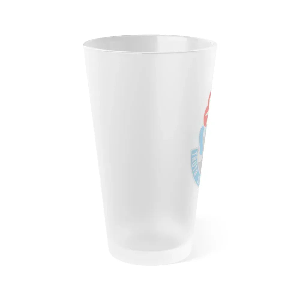 470 Military Intelligence Brigade (U.S. Army) Frosted Pint Glass 16oz - Go Mug Yourself