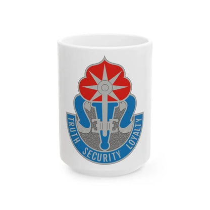 470 Military Intelligence Brigade (U.S. Army) White Coffee Mug 15oz - Go Mug Yourself