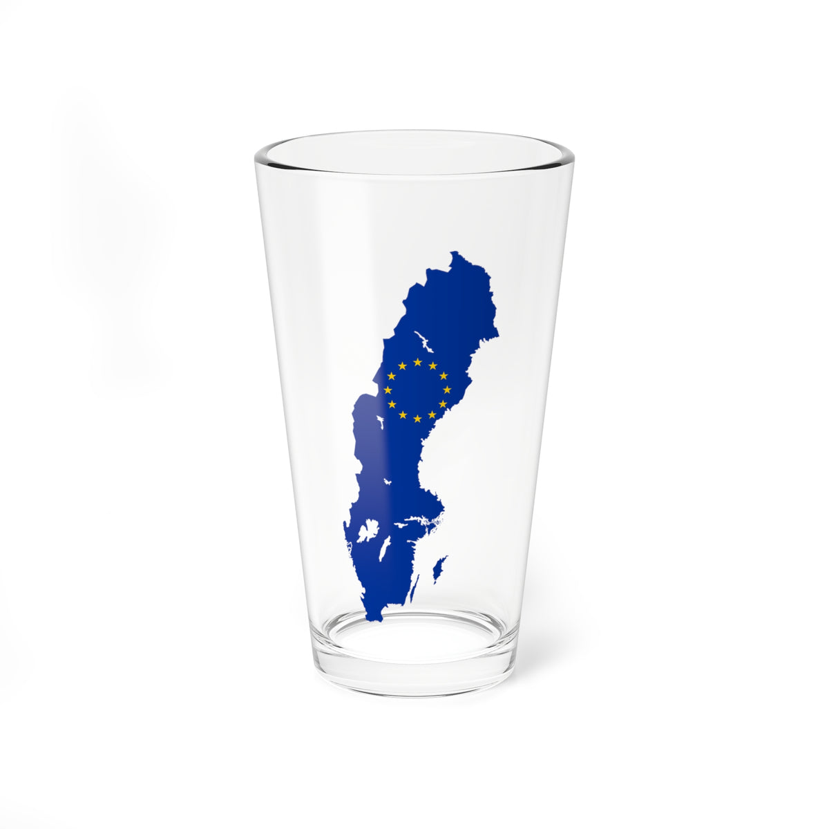 Sweden EU (Sweden) Pint Glass 16oz