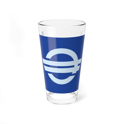 Flag of Kisakata Akita 1961-2005 (Japan) Pint Glass 16oz
