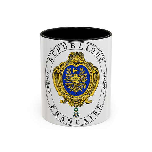 Coat of arms of the French Republic (1905) - Accent Coffee Mug