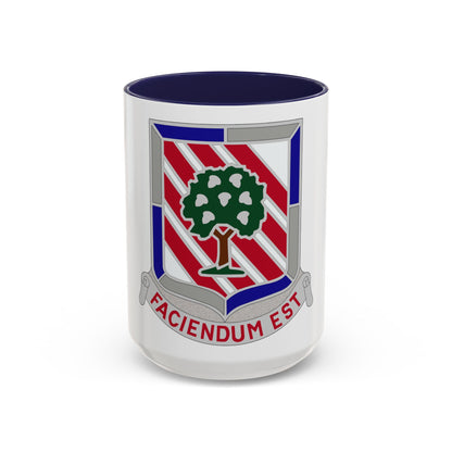 104 Engineer Battalion Obsolete Insignia (U.S. Army) Accent Coffee Mug