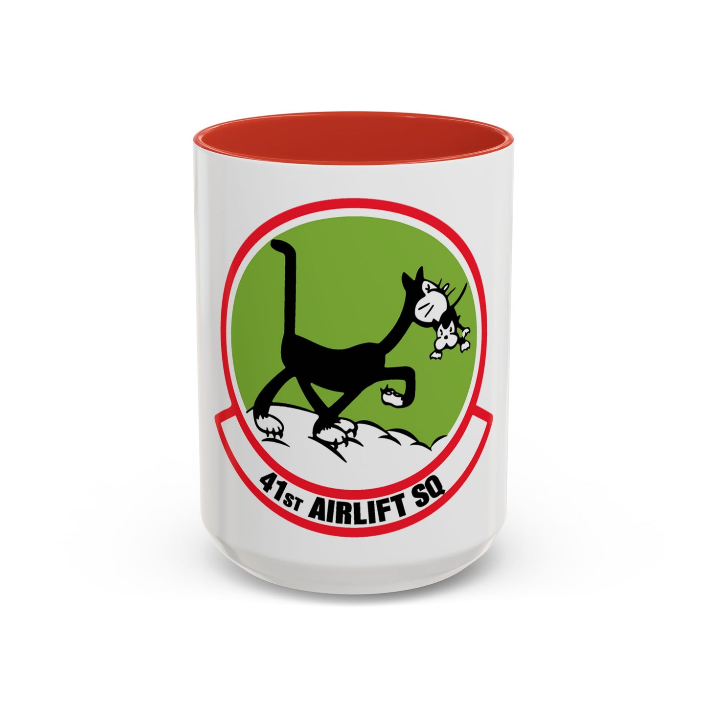 41st Airlift Sq v2 (U.S. Air Force) Accent Coffee Mug
