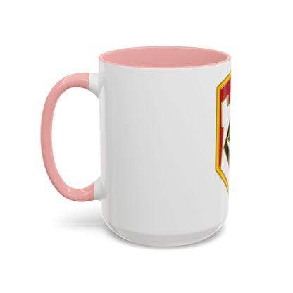 111 Engineer Brigade (U.S. Army) Accent Coffee Mug