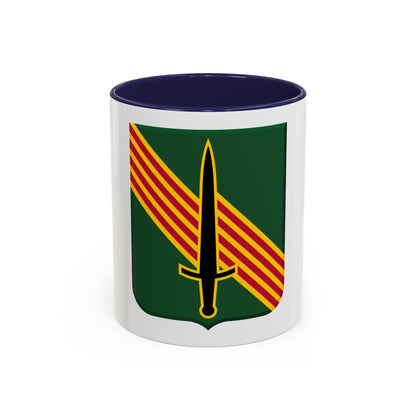 4th Security Force Assistance Brigade v2 (U.S. Army) Accent Coffee Mug