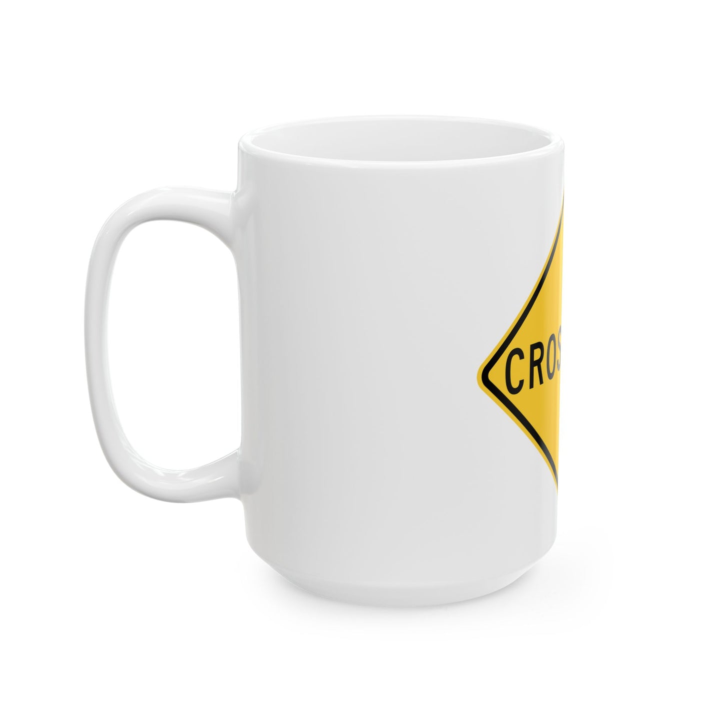 NYS NYW7-16 (New York) (Road Sign) White Coffee Mug