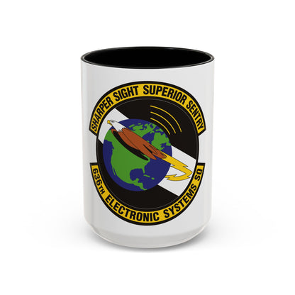 636th Electronic Systems Squadron (U.S. Air Force) Accent Coffee Mug