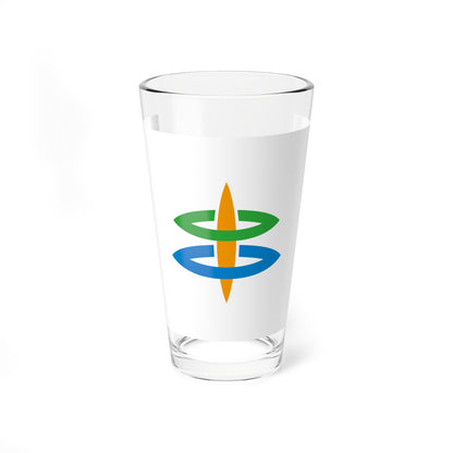Flag of Kushimoto Wakayama (Japan) Pint Glass 16oz
