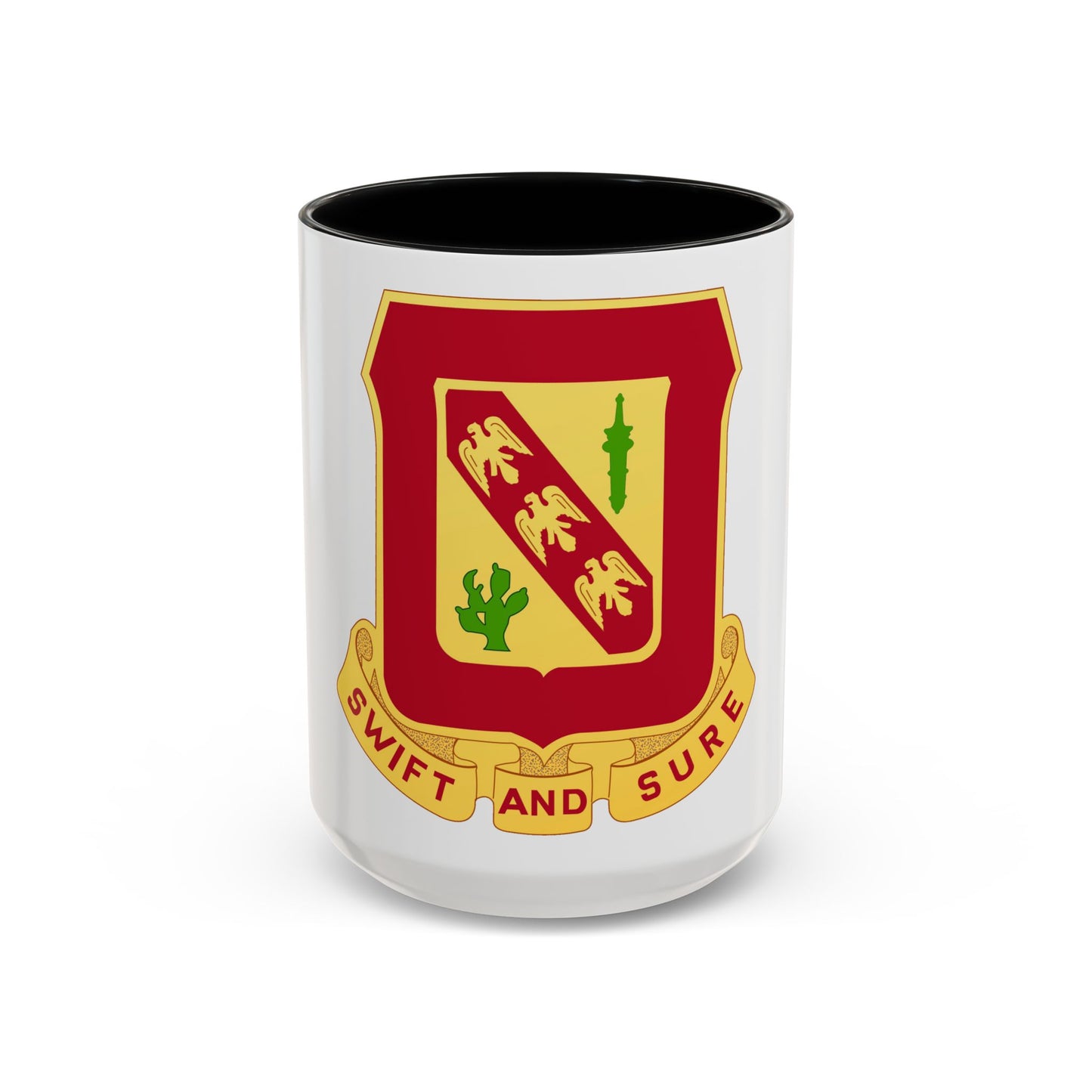 134th Field Artillery Battalion (U.S. Army) Accent Coffee Mug