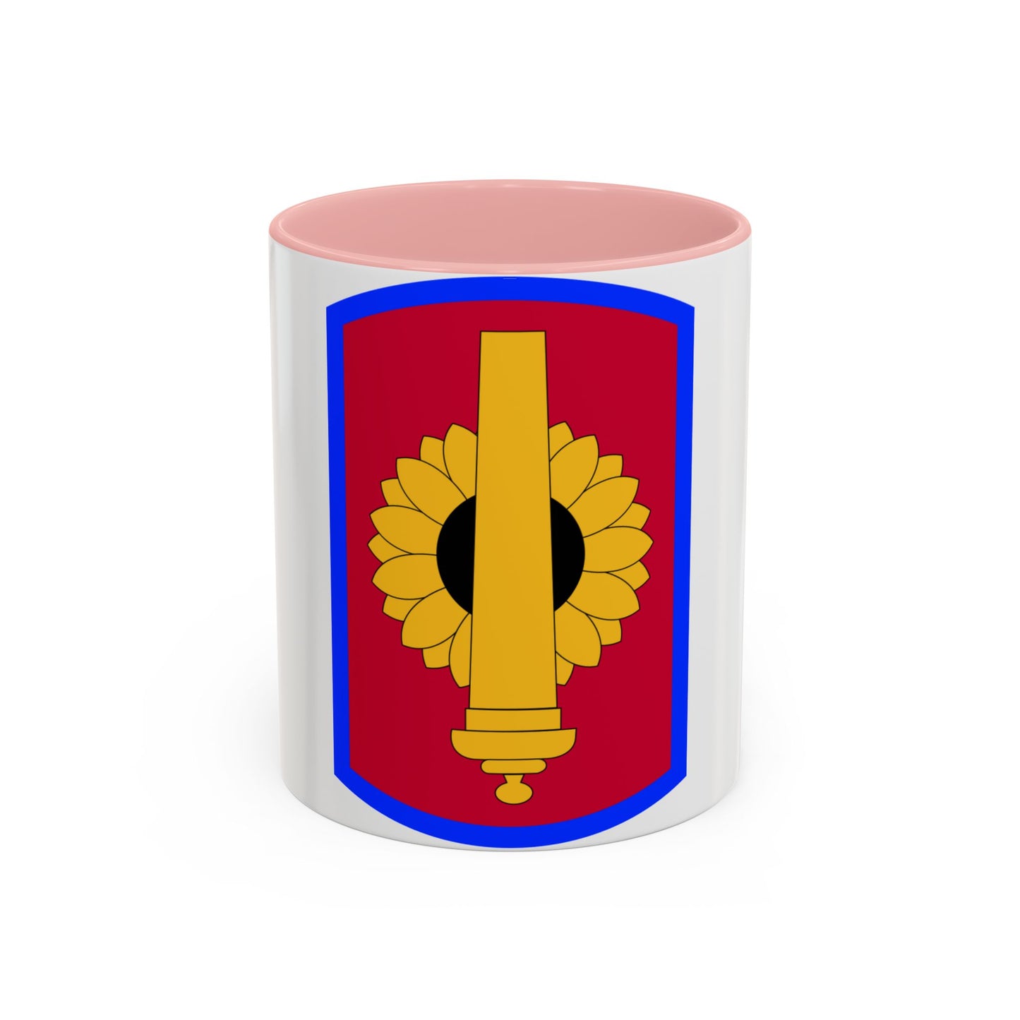 130th Field Artillery Brigade (U.S. Army) Accent Coffee Mug