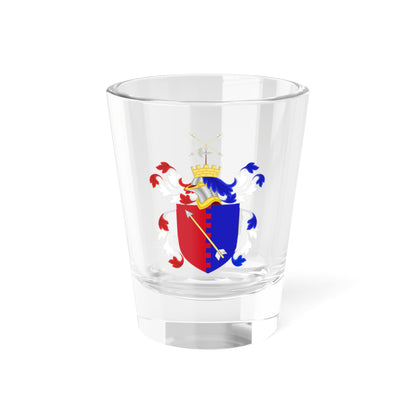Coat of Arms of Hendrick Cuyler (United States) (Coat of Arms) Shot Glass 1.5oz