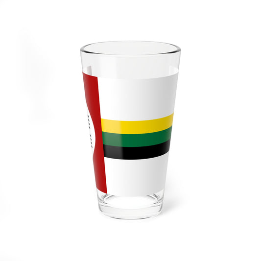 Flag of KwaZulu 1977-1985 (South Africa) Pint Glass 16oz
