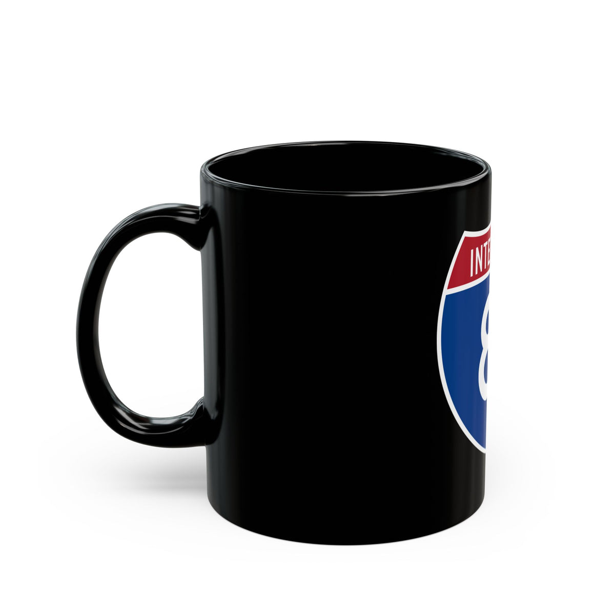 Interstate 81 (U.S. Highways) Black Coffee Mug