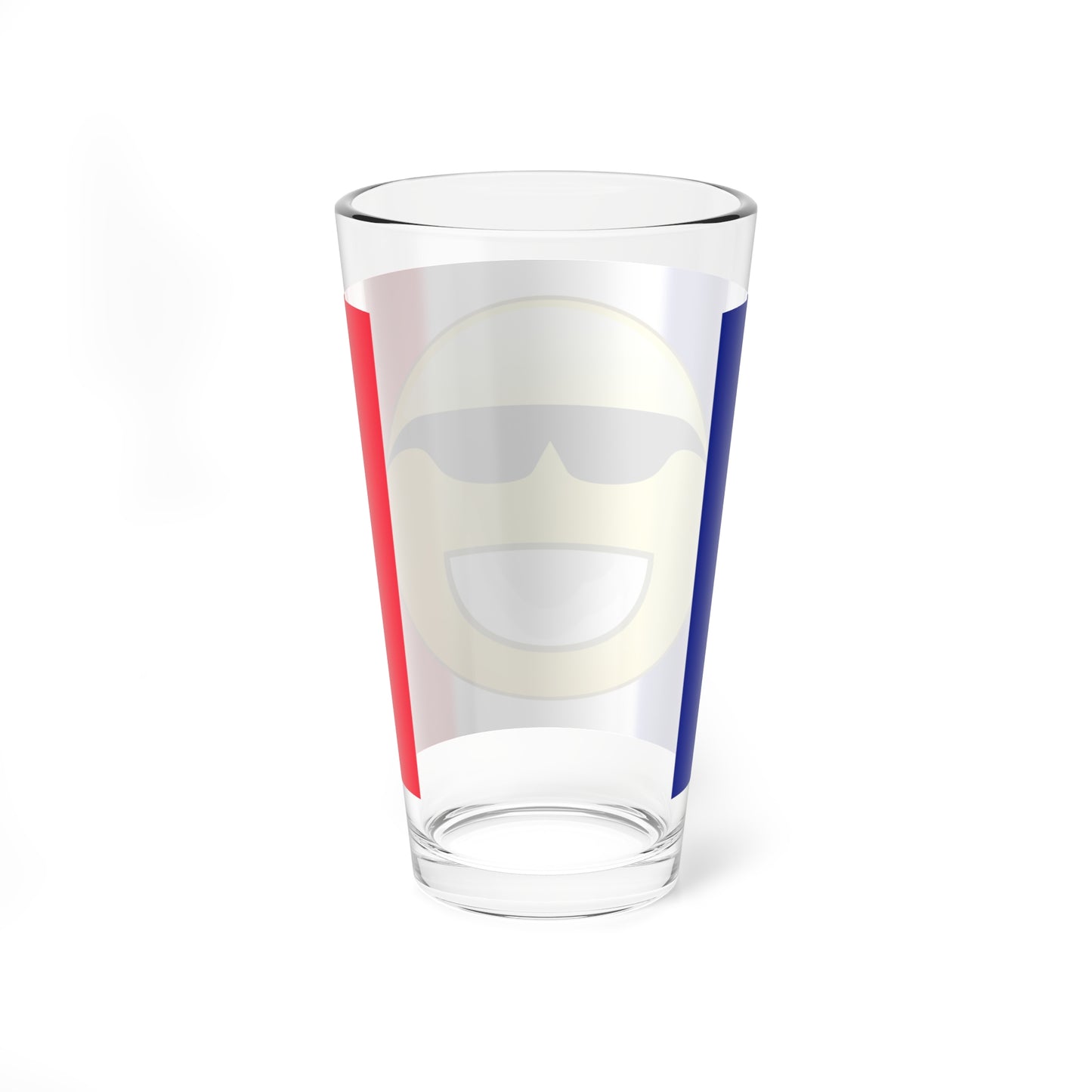 Flag of France bling-bling (France) Pint Glass 16oz