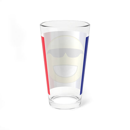 Flag of France bling-bling (France) Pint Glass 16oz