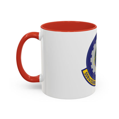 559th Combat Sustainment Squadron (U.S. Air Force) Accent Coffee Mug