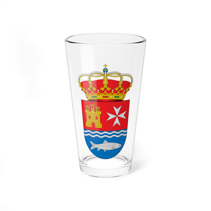 Escudo de Alcolea del Río Sevilla (Spain) (Coat of Arms) Pint Glass 16oz