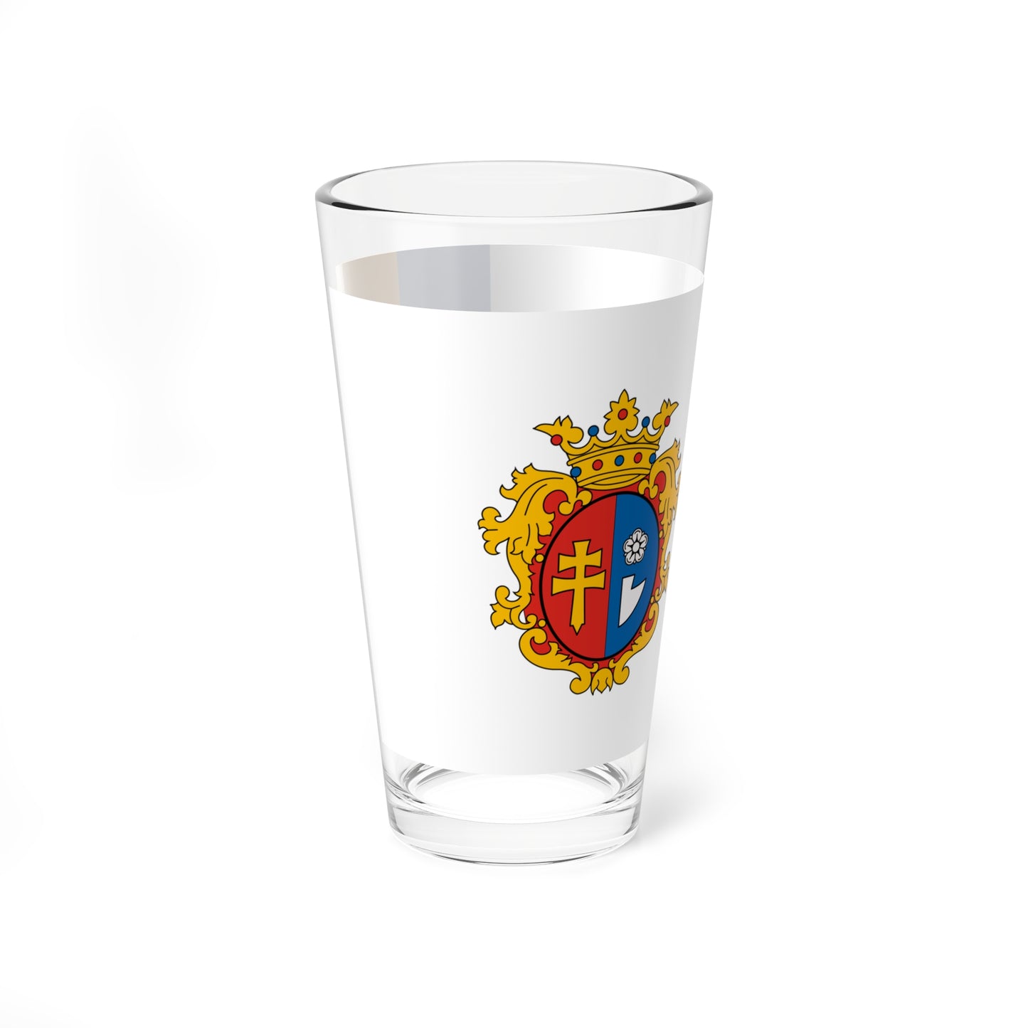 Flag of Zics (Hungary) Pint Glass 16oz