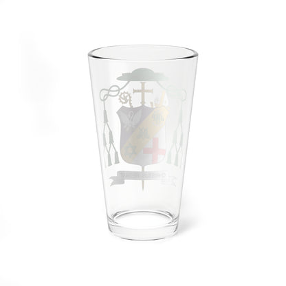 Escudo de Diego Ventaja Milán (Spain) (Coat of Arms) Pint Glass 16oz