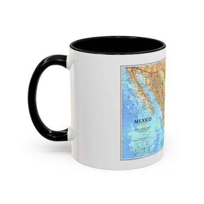 North America - Mexico (1994) (Map) Accent Coffee Mug