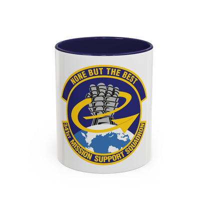 341st Mission Support Squadron (U.S. Air Force) Accent Coffee Mug