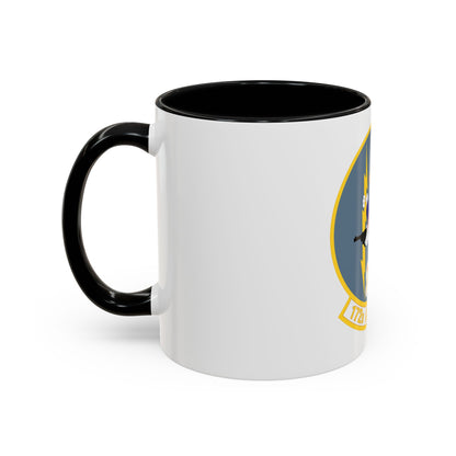 172d Airlift Squadron (U.S. Air Force) Accent Coffee Mug