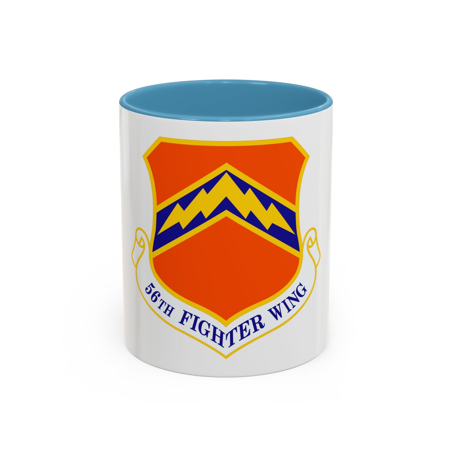 56th Fighter Wing (U.S. Air Force) Accent Coffee Mug