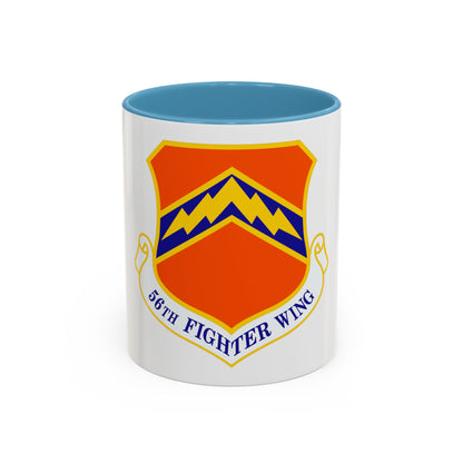 56th Fighter Wing (U.S. Air Force) Accent Coffee Mug