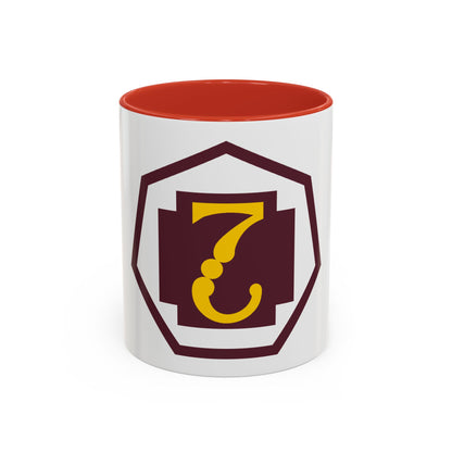 7 Medical Command (U.S. Army) Accent Coffee Mug
