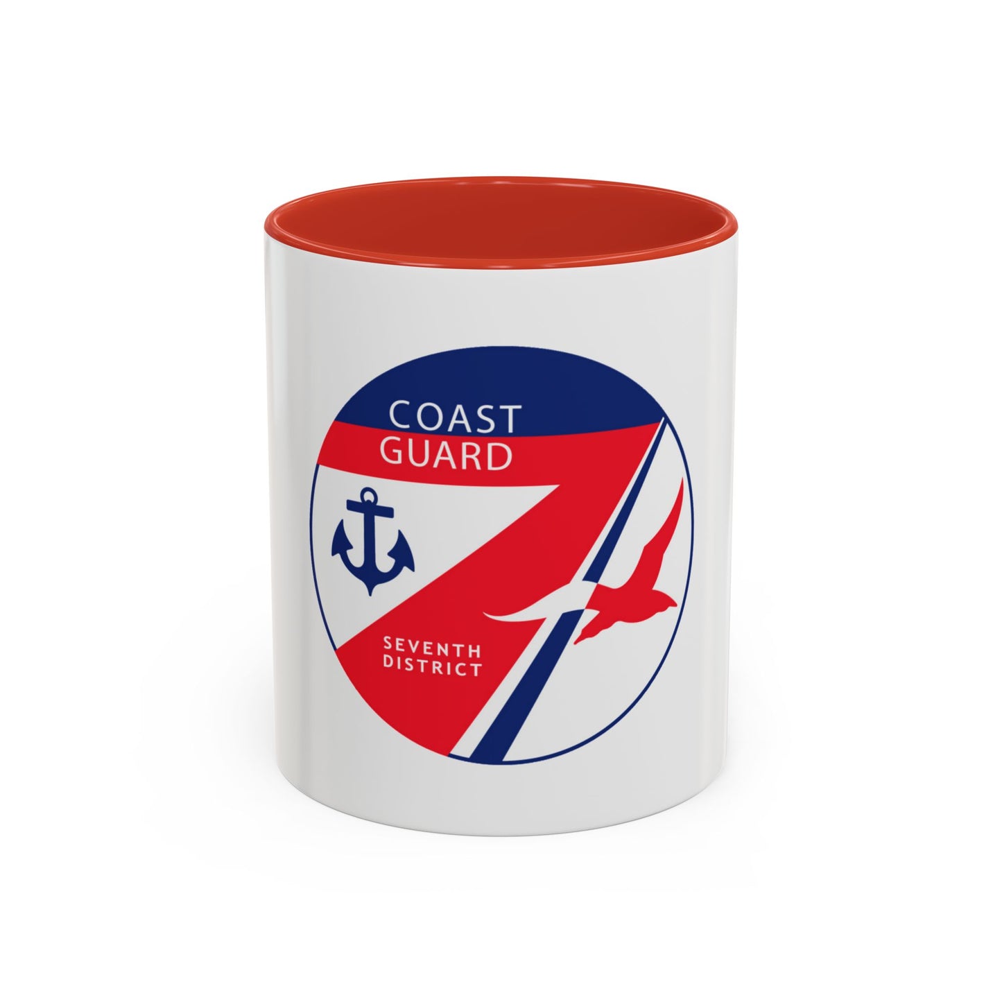 Coast Guard Seventh District (U.S. Coast Guard) Accent Coffee Mug