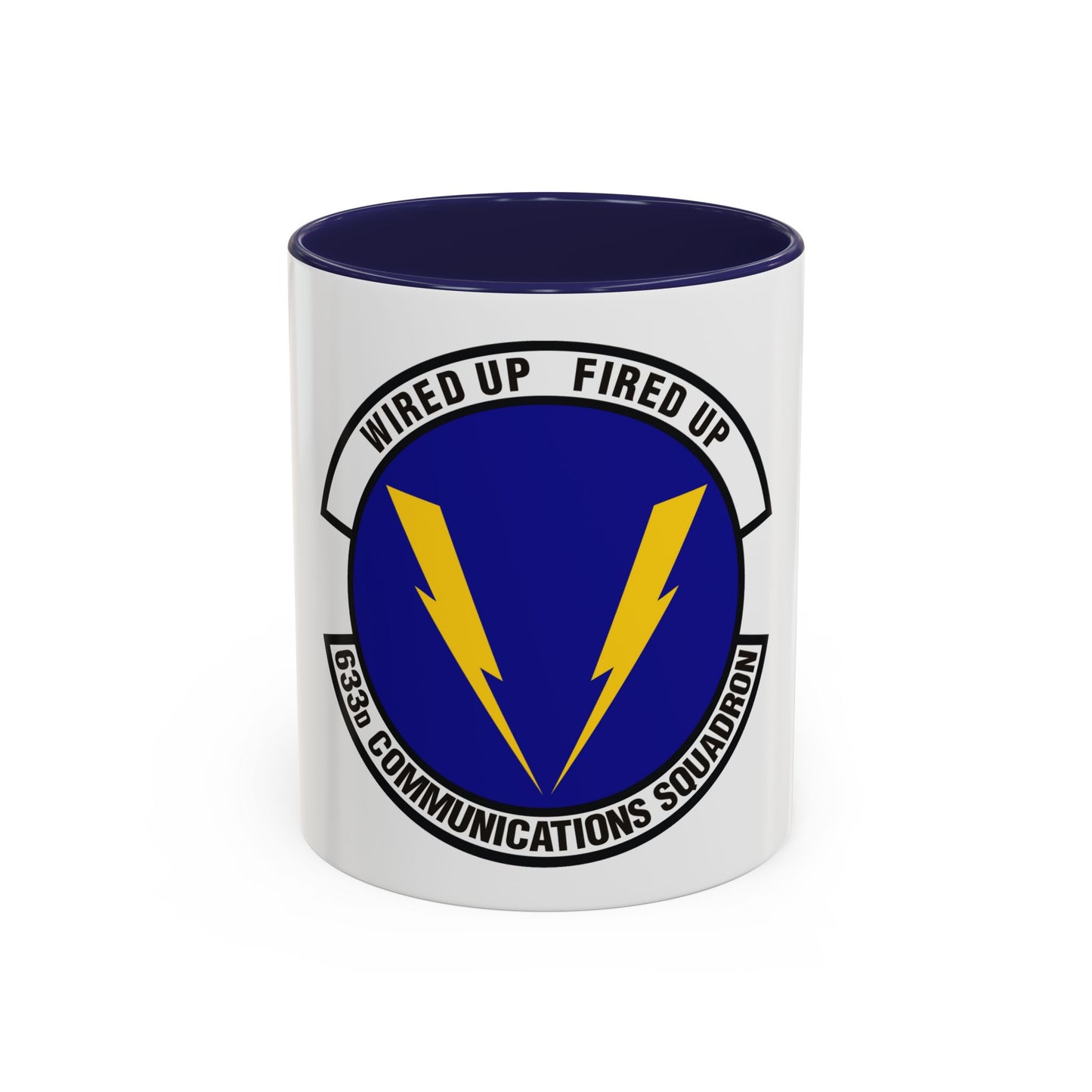 633d Communications Squadron (U.S. Air Force) Accent Coffee Mug