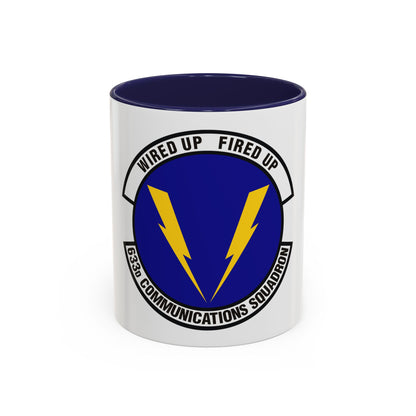 633d Communications Squadron (U.S. Air Force) Accent Coffee Mug