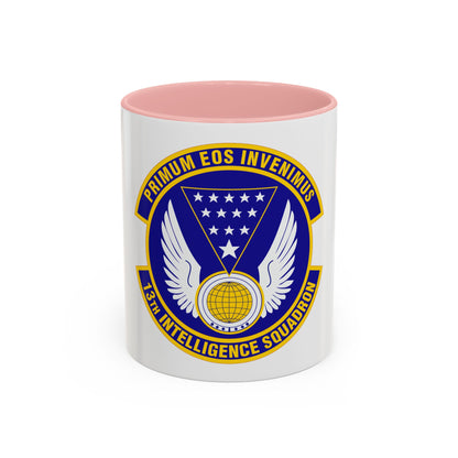 13 Intelligence Squadron ACC (U.S. Air Force) Accent Coffee Mug