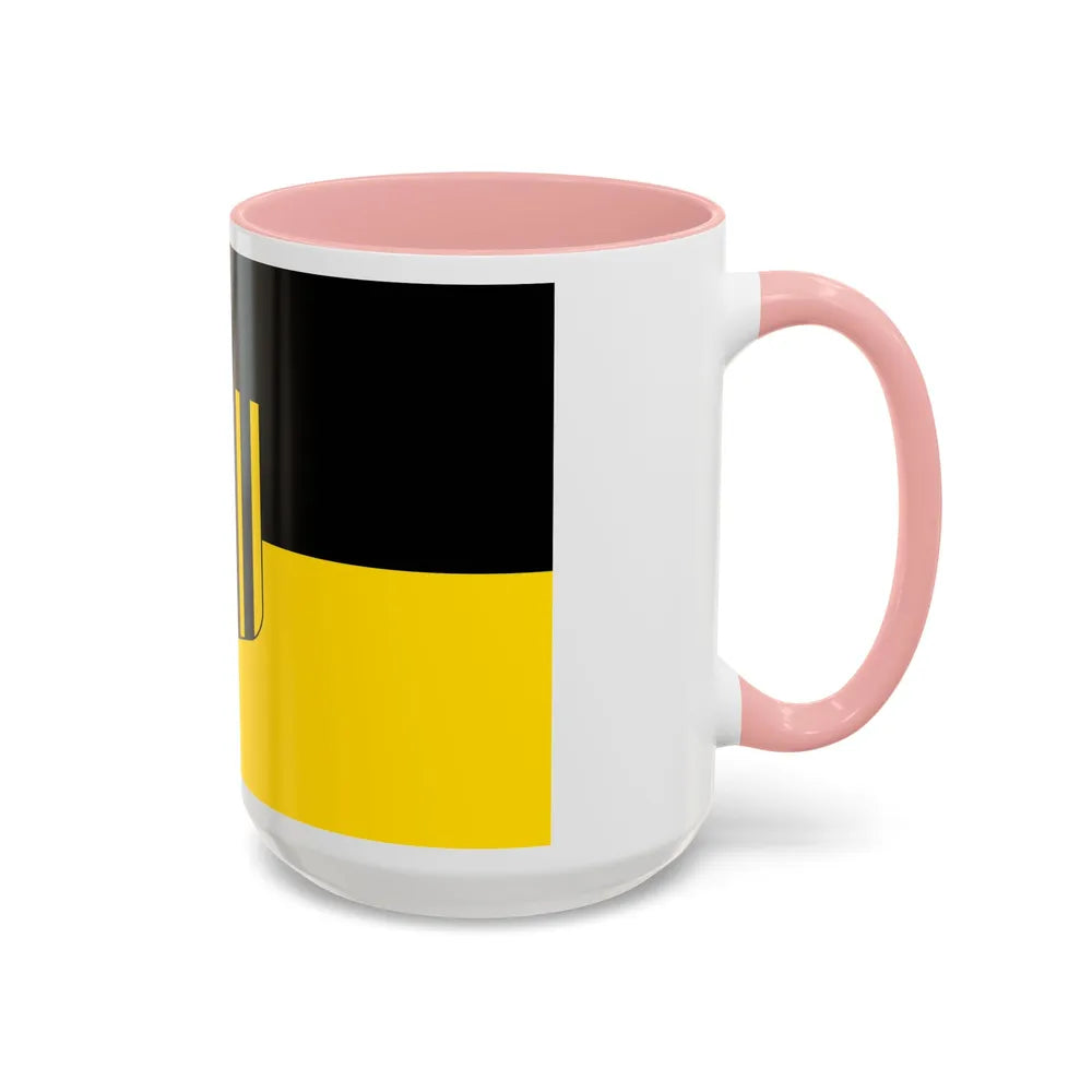 Flag of Dresden Germany - Accent Coffee Mug-Go Mug Yourself