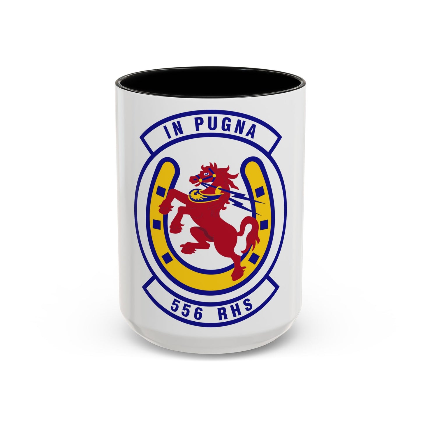 556th Red Horse Squadron (U.S. Air Force) Accent Coffee Mug