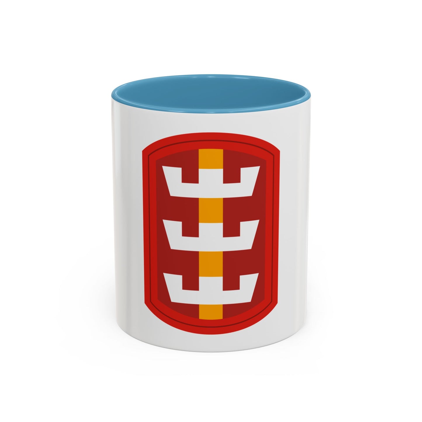 130th Engineer Brigade (U.S. Army) Accent Coffee Mug