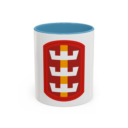 130th Engineer Brigade (U.S. Army) Accent Coffee Mug