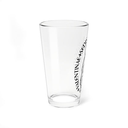 Escudo de la archidiócesis de Valencia (Spain) (Coat of Arms) Pint Glass 16oz