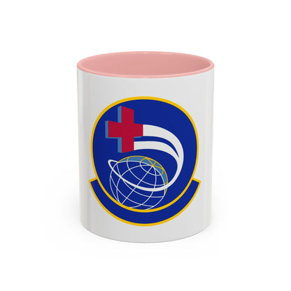 452 Aeromedical Evacuation Squadron AFRC (U.S. Air Force) Accent Coffee Mug