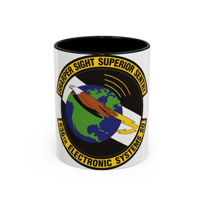 636th Electronic Systems Squadron (U.S. Air Force) Accent Coffee Mug