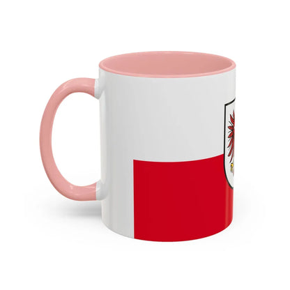 Flag of Eichsfeld Germany - Accent Coffee Mug-Go Mug Yourself