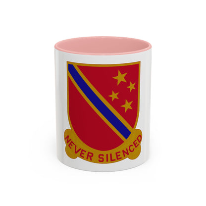 636th Field Artillery Battalion (U.S. Army) Accent Coffee Mug