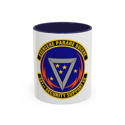 341st Security Support Squadron (U.S. Air Force) Accent Coffee Mug