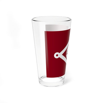 Flag of Ibara Okayama (Japan) Pint Glass 16oz