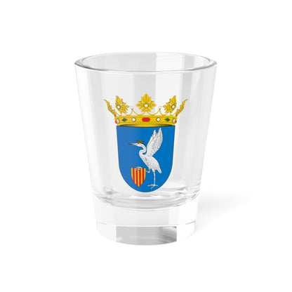 Escudo de Las Cuerlas (Spain) (Coat of Arms) Shot Glass 1.5oz